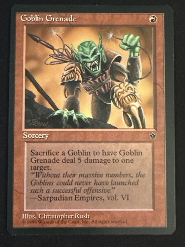 Granata goblin - goblin, (rush)