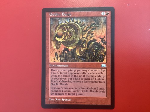 Mtg weatherlight goblin - mtg, bomb