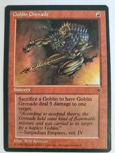 Granata goblin - granata, (spencer)