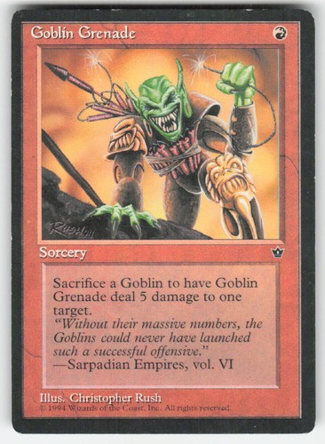 Granata goblin 1994 - 1994, (rush)