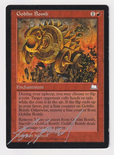 Bomba goblin firmata argento - goblin,