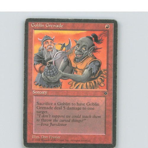 Goblin grenade c - grenade, (frazier)