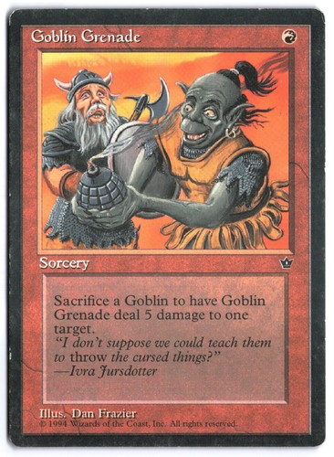 Granata goblin - goblin, (fragier)