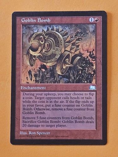 Mtg goblin bomb 103 - bomb, #103