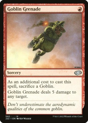 Granata goblin quasi - goblin, nuova