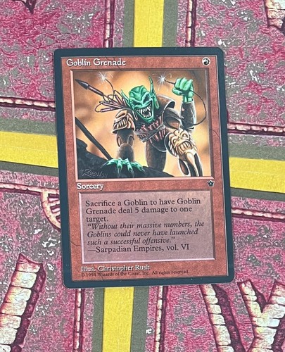 Mtg goblin granade - goblin,