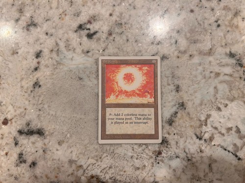 Mtg sol ring revised magic - ring,