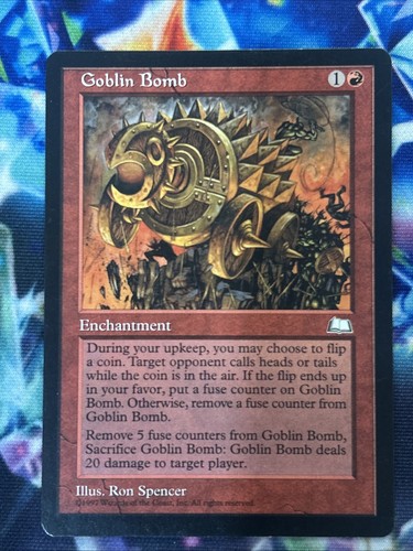 Mtg goblin bomba luce meteo - bomba,