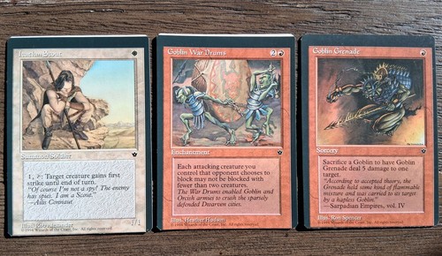 Magic mtg granata goblin - magic,