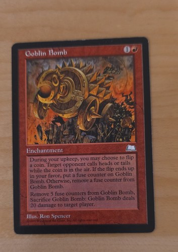 Goblin bomb weatherlight - goblin,