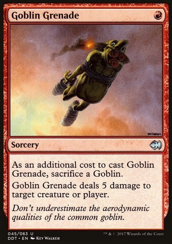 Goblin grenade duel decks - goblin,