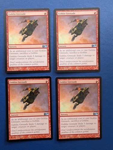 Mtg goblin grenade set - mtg,