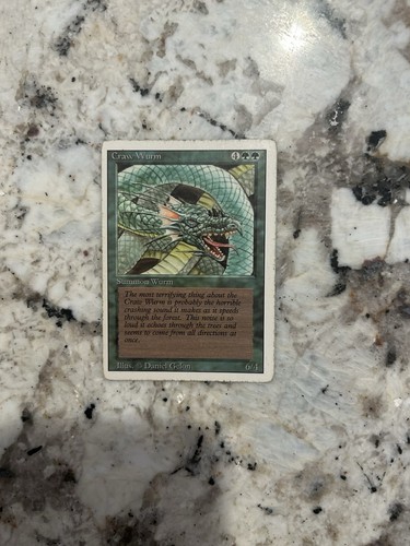 Mtg miscut revised card - mtg,