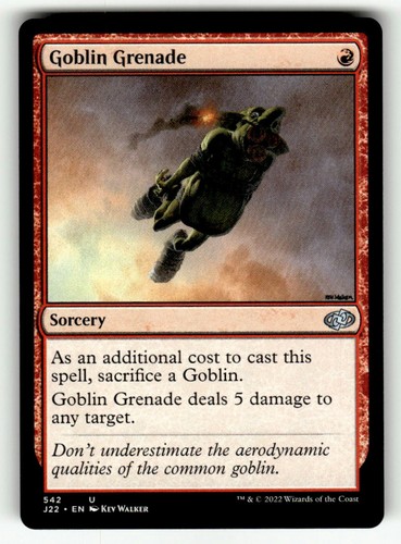 Goblin grenade jumpstart 2022 - goblin,