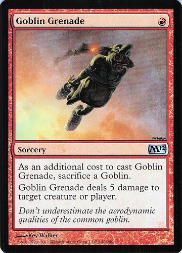 Goblin grenade 140 - 140, magic