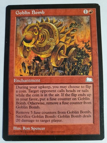 Goblin bomb weatherlight - goblin,
