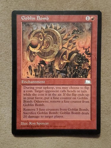Goblin bomb weatherlight - goblin,